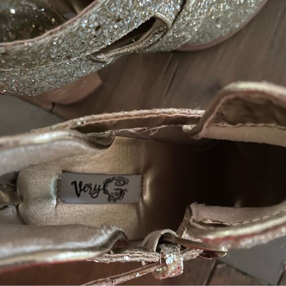 Coastal cowgirl festival glitter ankle boots silver - Picture 8 of 10